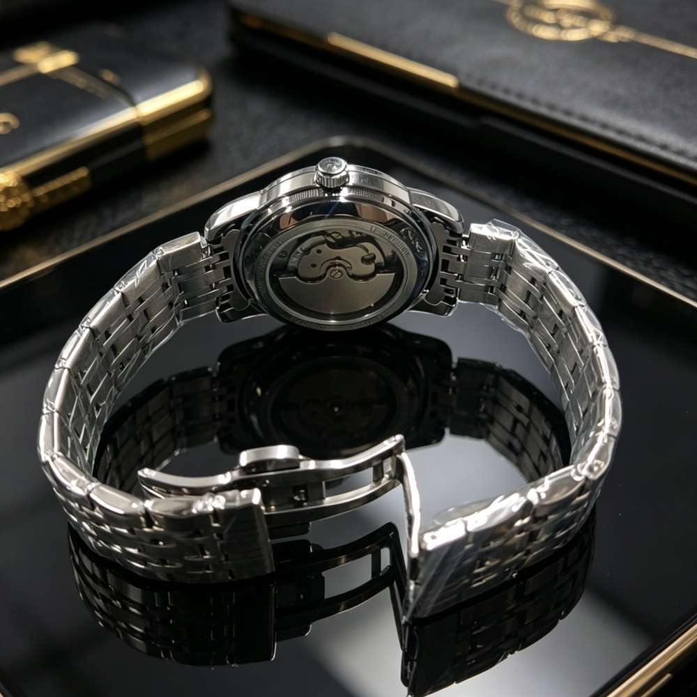 High-End Luxury Men's Automati - مراجعة Custom Night Sky وسعره