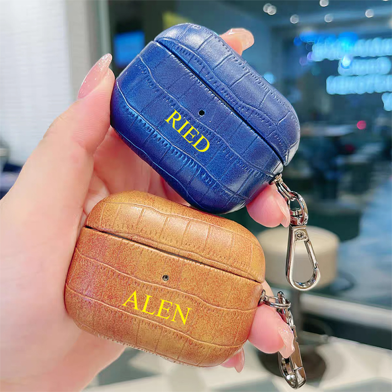 Custom Name Crocodile Leather  - مراجعة Monogram Keychain Leather وسعره