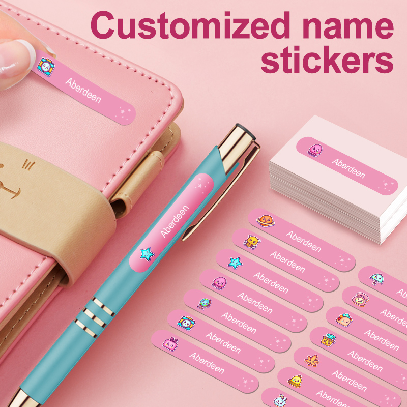 Personalized Waterproof Sticke - مراجعة Personalized Name Box وسعره