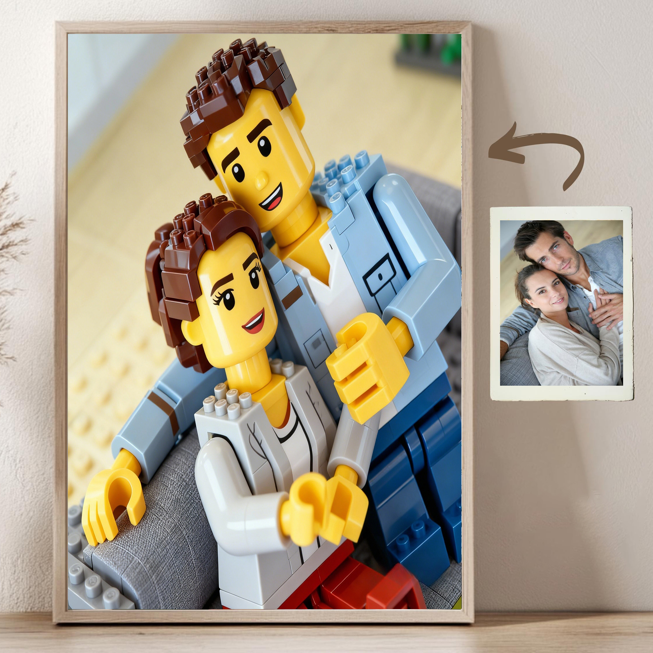 Custom Cartoon Building Block  - مراجعة Pet Portrait Custom وسعره
