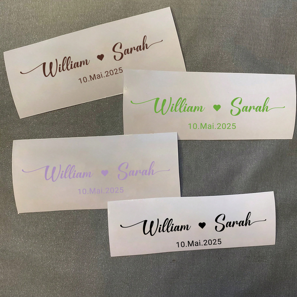 Custom Name Decals for Wedding - مراجعة Personalized Name Box وسعره