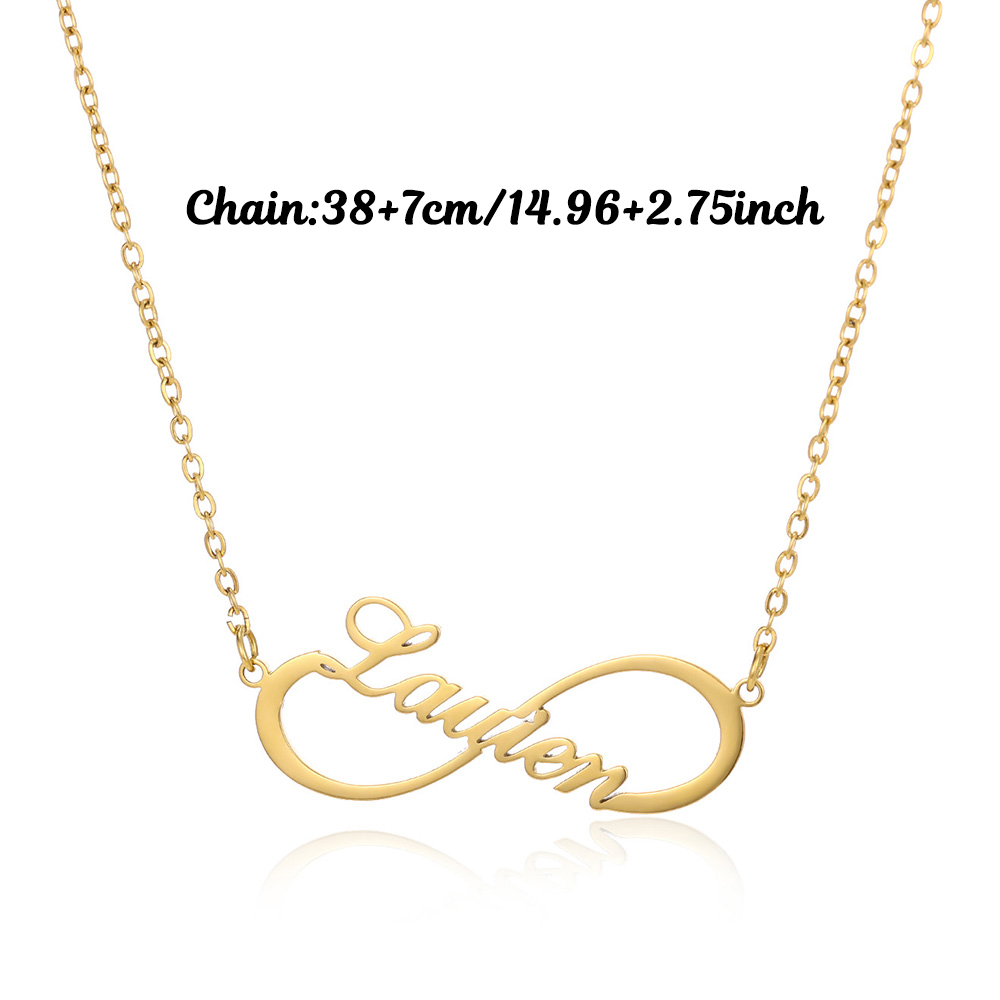 Custom Name Infinity Necklaces - مراجعة Name Necklace Custom وسعره