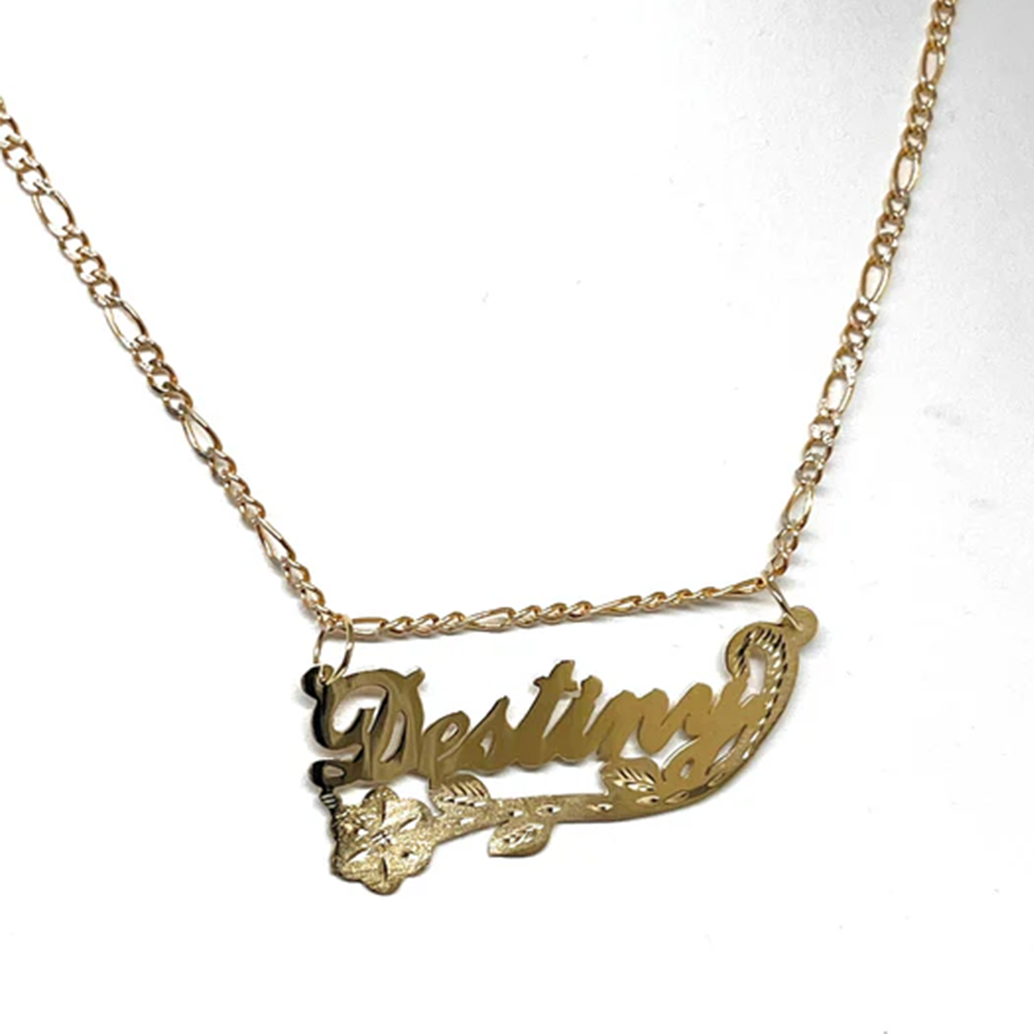 Custom Name Jewelry Retro Styl - مراجعة Birth Flower Necklace وسعره