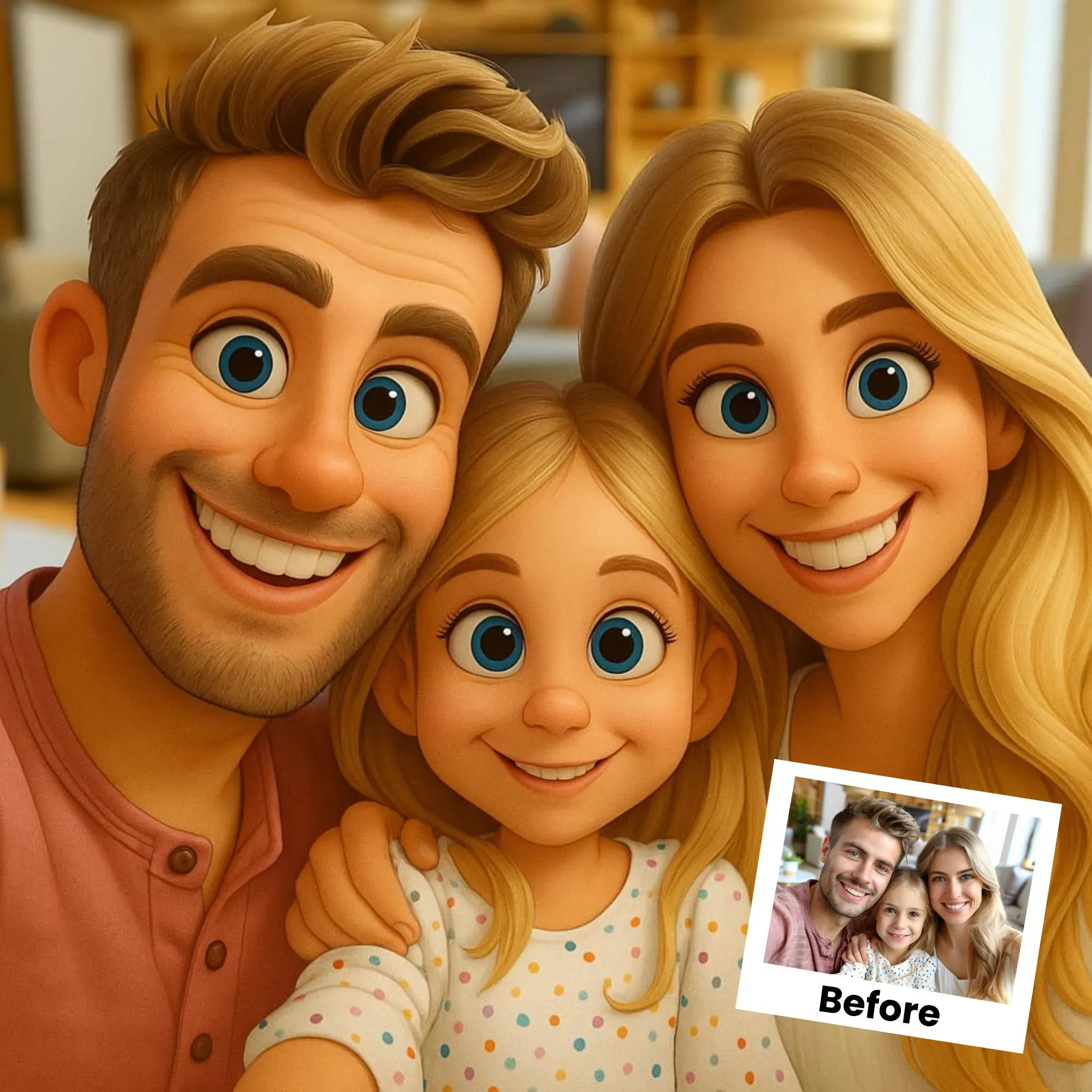 Custom Animated Character Fami - مراجعة Pet Portrait Custom وسعره