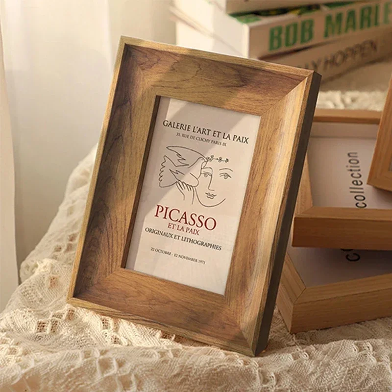 Wooden Photo Frame 5/6/7/8/10  - مراجعة Engraved Wood Frame وسعره