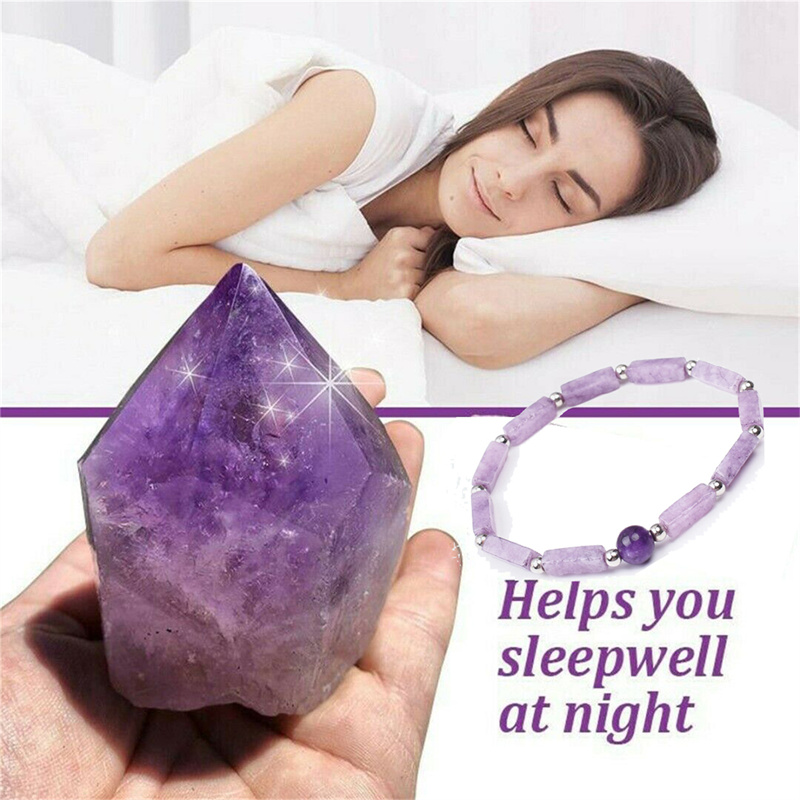 1Pcs Amethyst Body-purify Slim - مراجعة Coordinates Bracelet وسعره