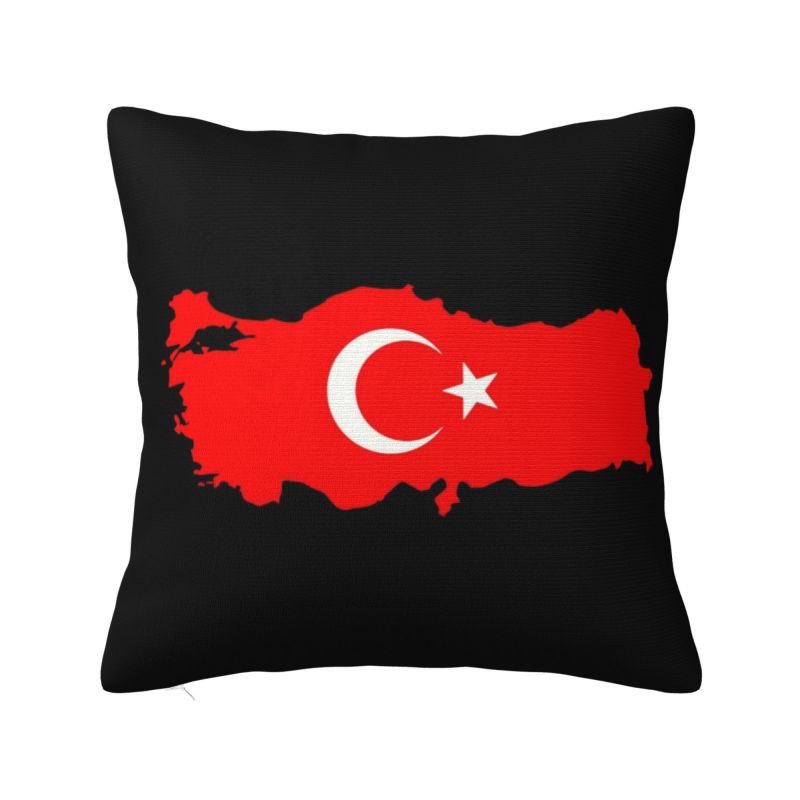 Custom Turkey Flag Map Pillow  - مراجعة Custom Star Map وسعره