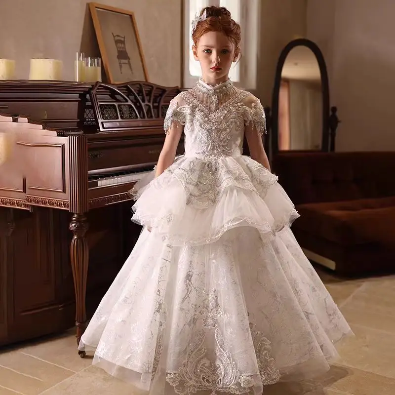 Custom Flower Girl Dress Weddi - مراجعة Birth Flower Necklace وسعره