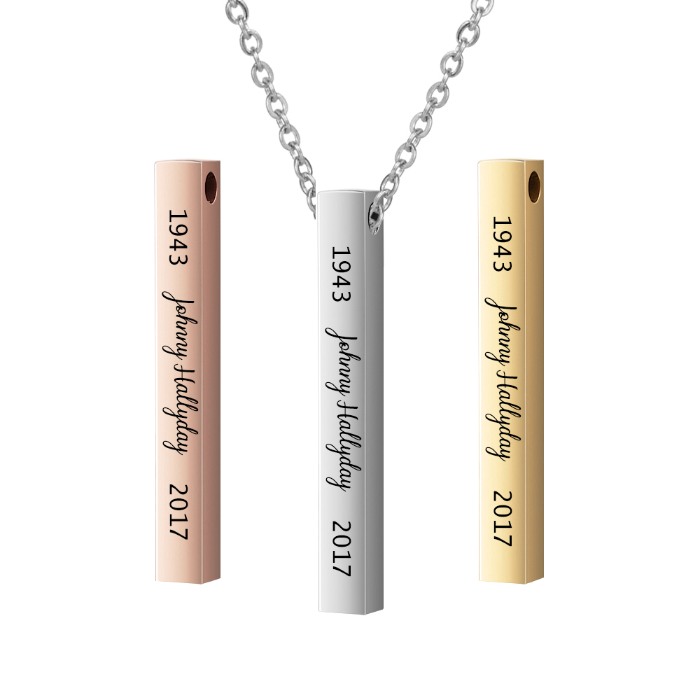 Customized Personalized French - مراجعة Name Necklace Custom وسعره
