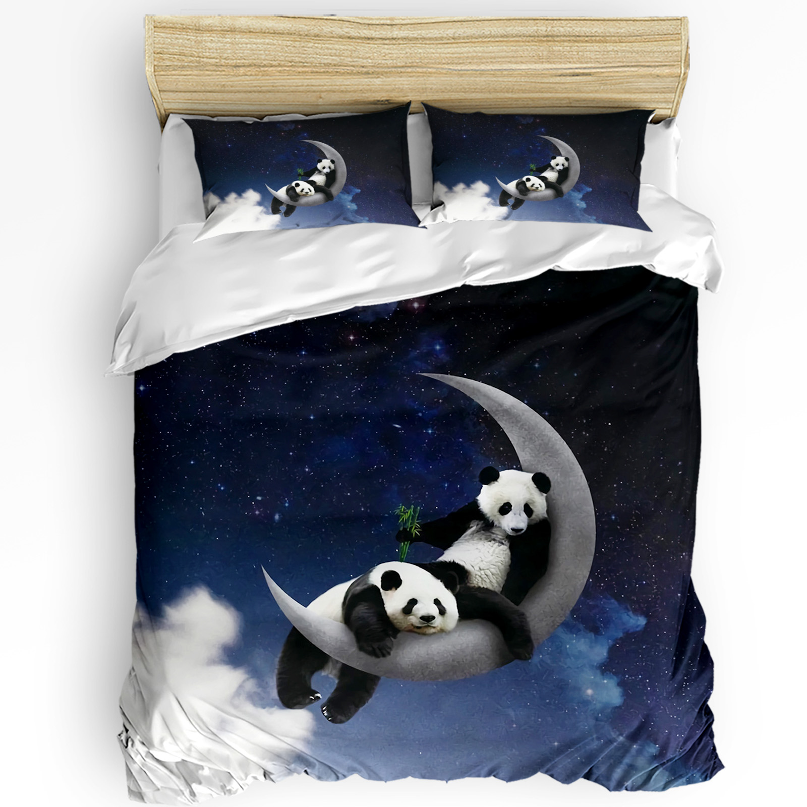 Moon Night Sky Panda Bamboo St - مراجعة Custom Night Sky وسعره