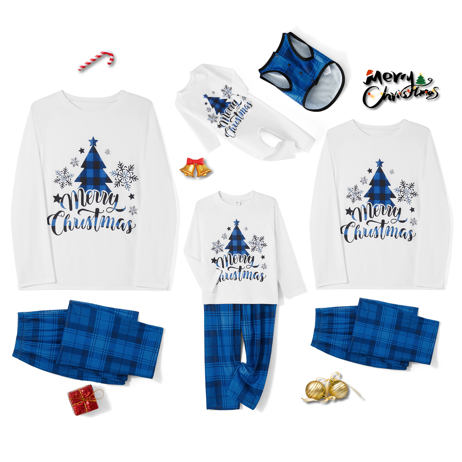 Family Matching Christmas Paja - مراجعة Family Tree Print وسعره