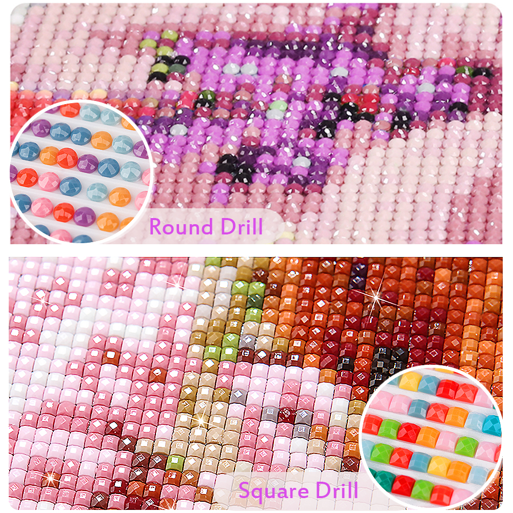 5D Diamond Painting Food Poste - مراجعة Photo Mosaic Print وسعره