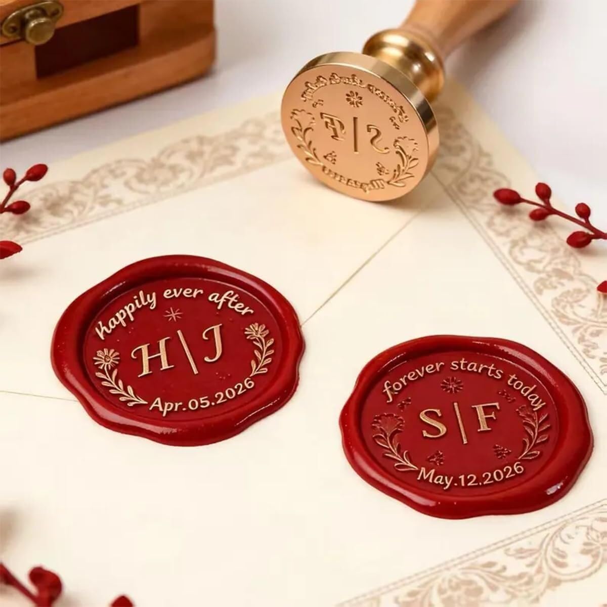Custom Wax Seal Stamp Kit – Pe - مراجعة Wax Seal Letter Kit وسعره
