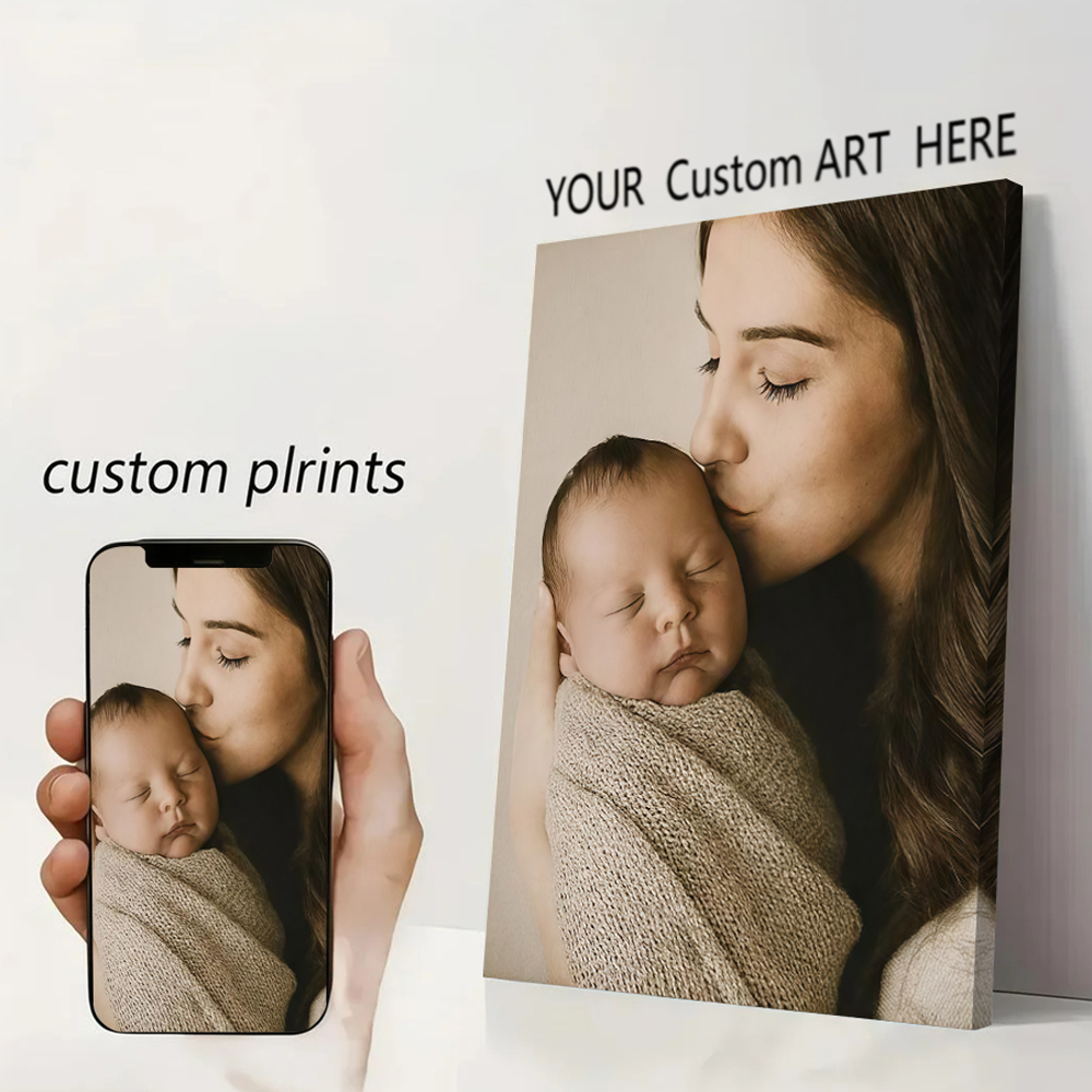 Custom Print Canvas Painting F - مراجعة Pet Portrait Custom وسعره