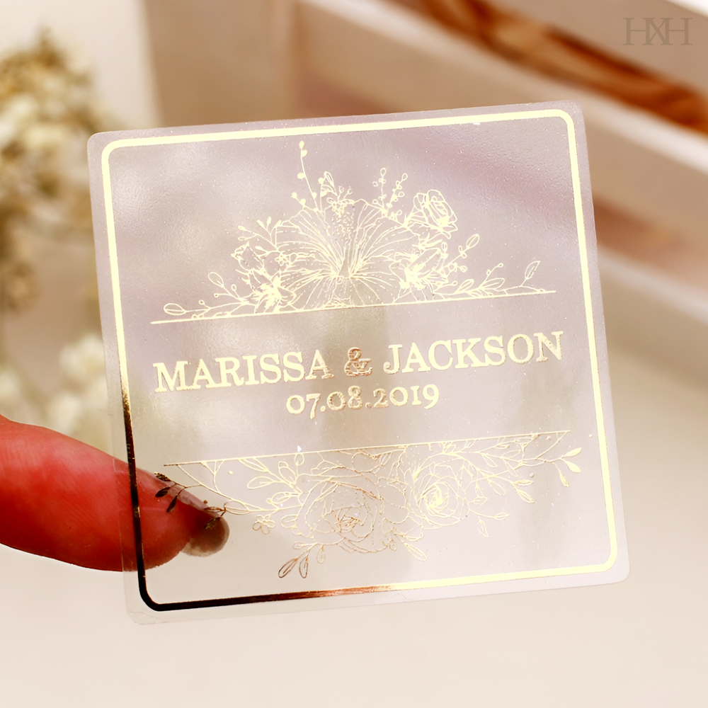50 sheets Personalized Wedding - مراجعة Personalised Candle Label وسعره