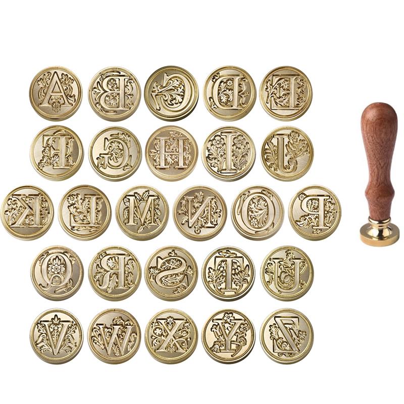A-Z Vintage Sealed Wax Stamp H - مراجعة Wax Seal Letter Kit وسعره