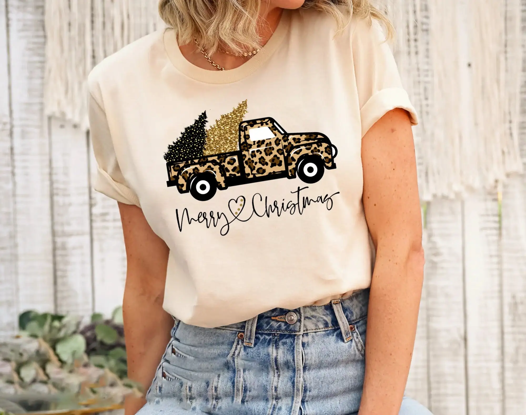 Christmas Truck T Shirt Leopar - مراجعة Family Tree Print وسعره