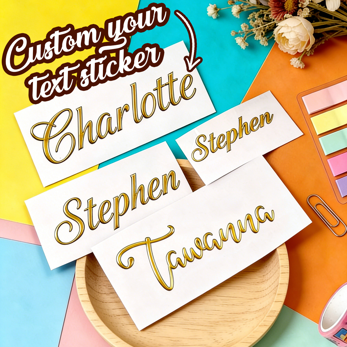 Custom Name Stickers,Wedding S - مراجعة Personalised Candle Label وسعره