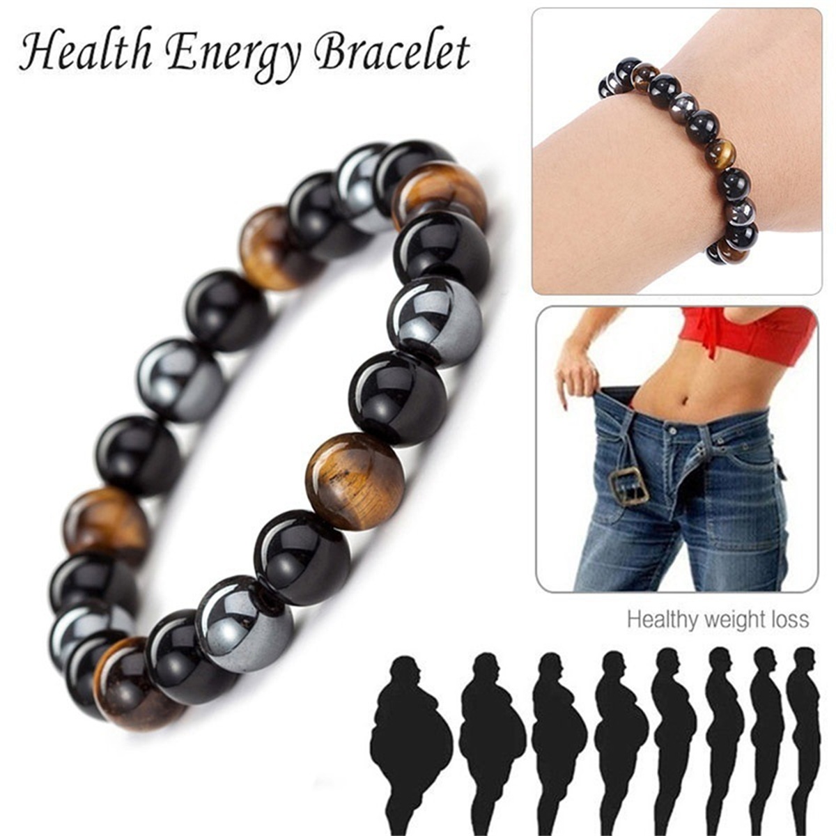 Man Bracelets Magnetic Hematit - مراجعة Coordinates Bracelet وسعره