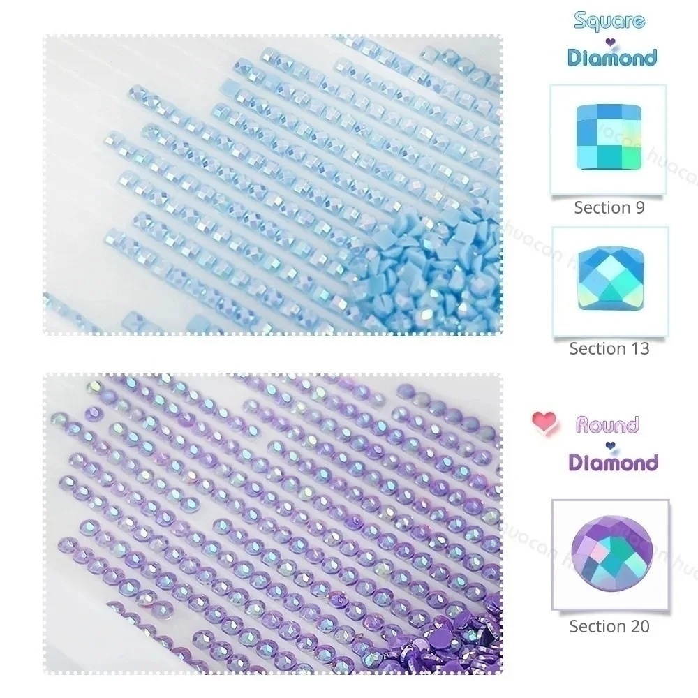 Frameless, Diamond Embroidery  - مراجعة Photo Mosaic Print وسعره