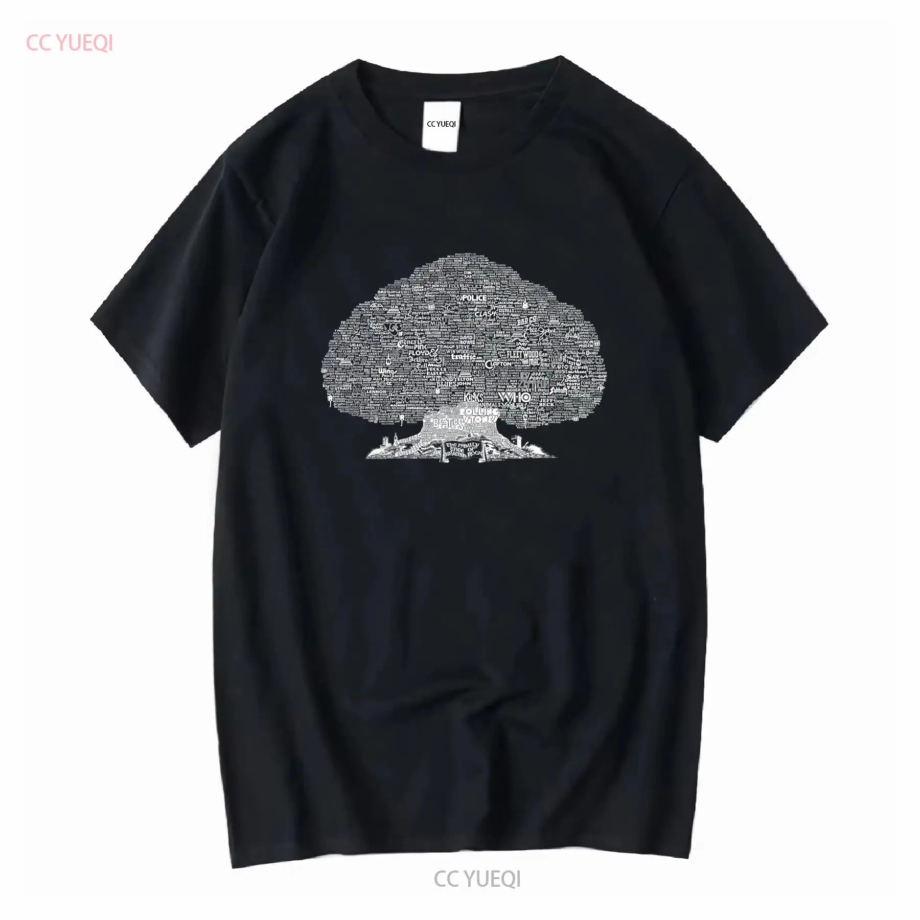 Family Tree Of British Rock T  - مراجعة Family Tree Print وسعره