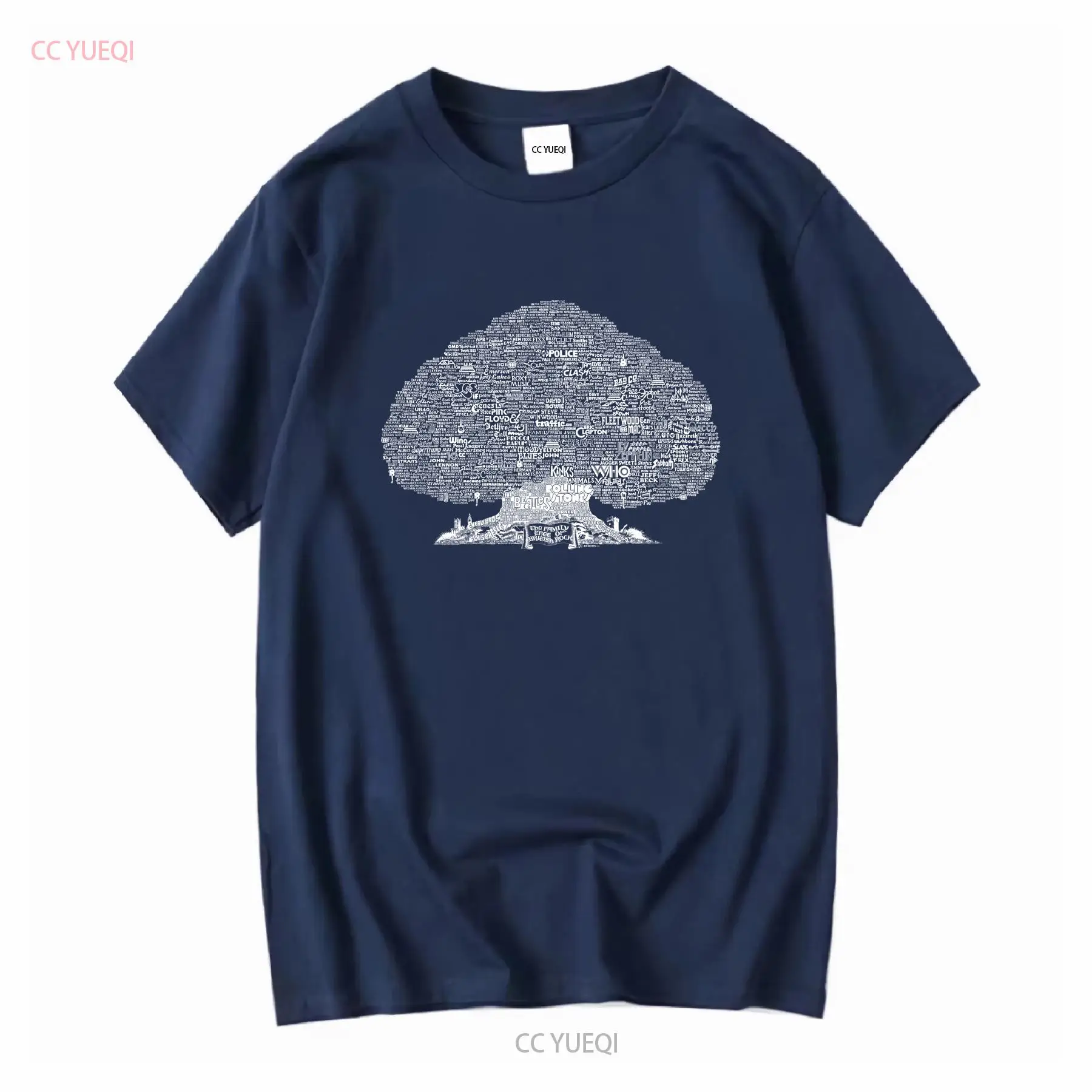 Family Tree Of British Rock T  - مراجعة Family Tree Print وسعره