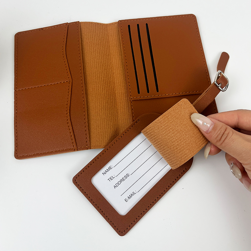 Customized name PU leather pas - مراجعة Personalized Name Box وسعره